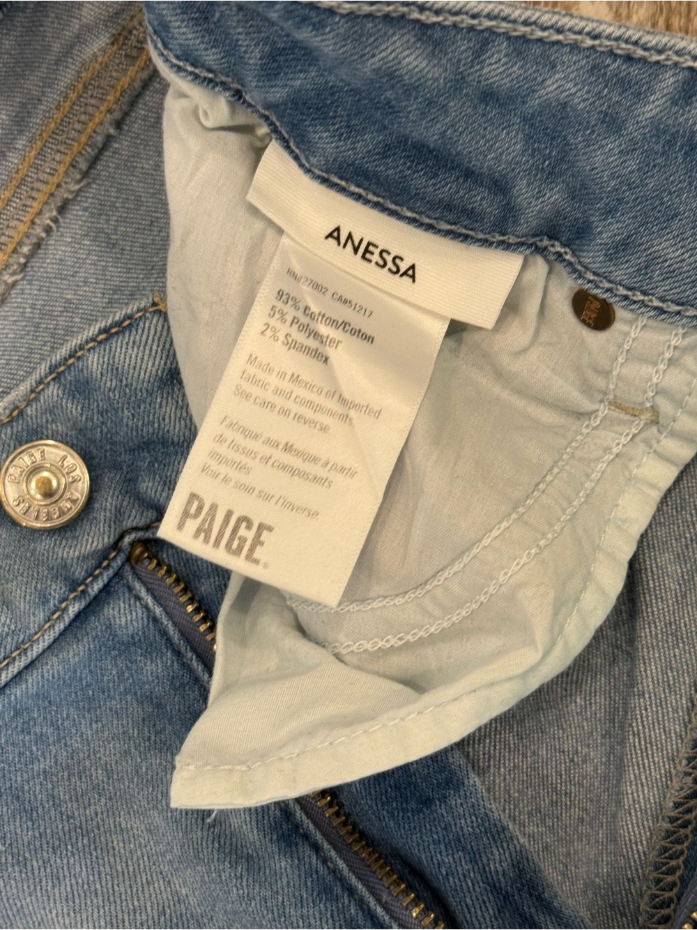 PAIGE Anessa Wide-Leg Jeans - Picture 3 of 8